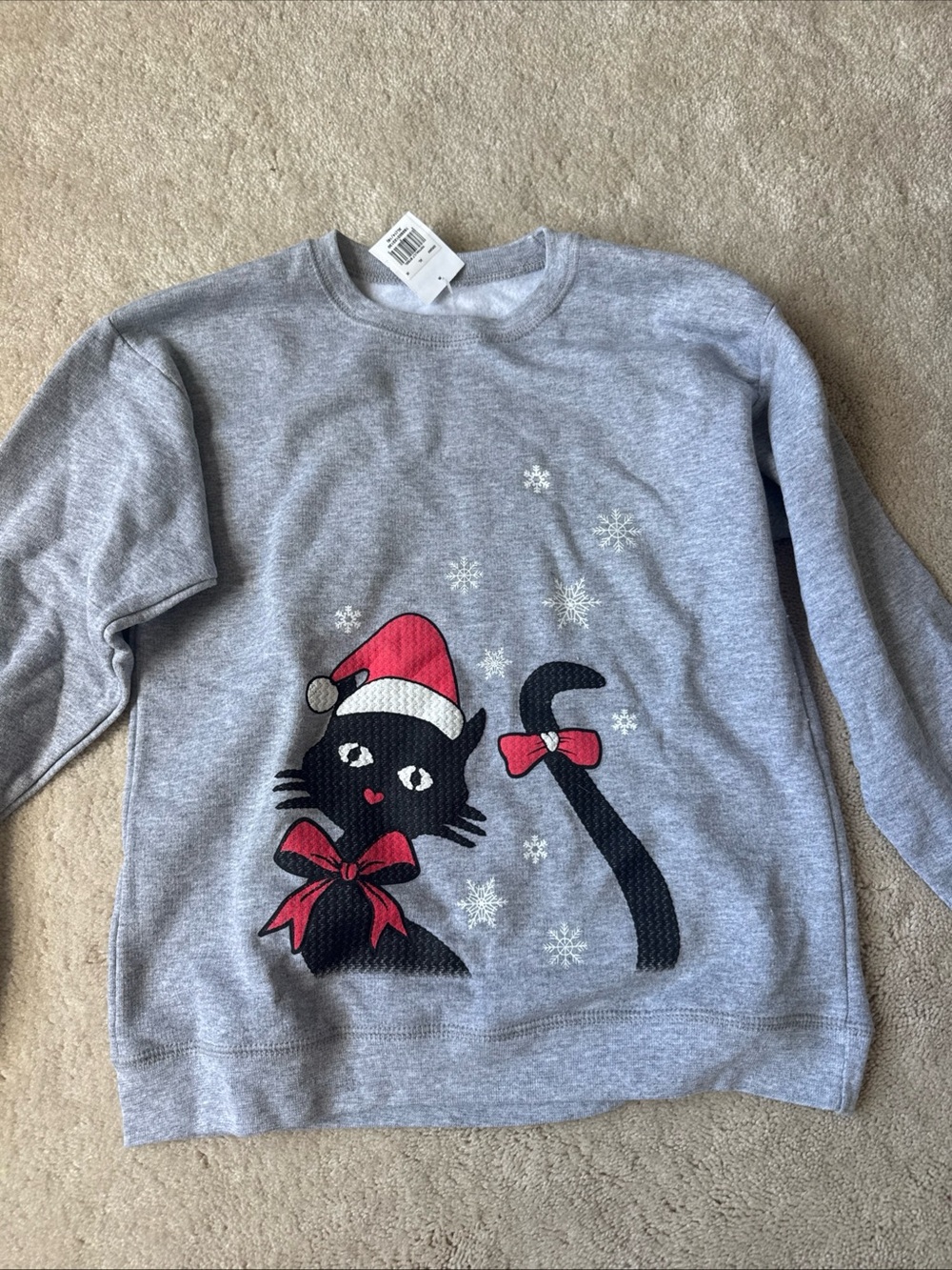 Hanes Light Gray Pullover Sweatshirt